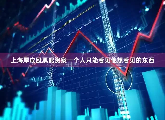 上海厚成股票配资案一个人只能看见他想看见的东西