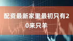 配资最新家里最初只有20来只羊