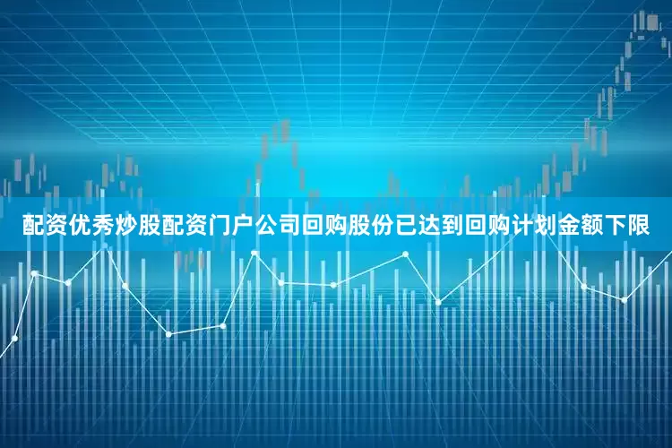 配资优秀炒股配资门户公司回购股份已达到回购计划金额下限