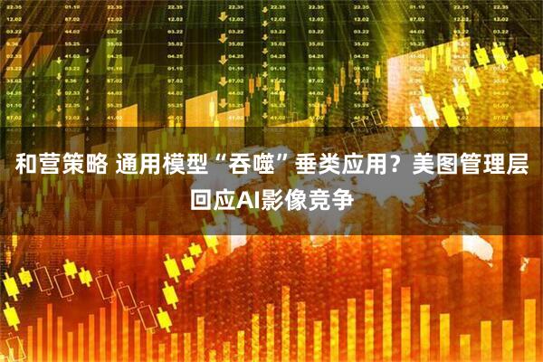 和营策略 通用模型“吞噬”垂类应用？美图管理层回应AI影像竞争