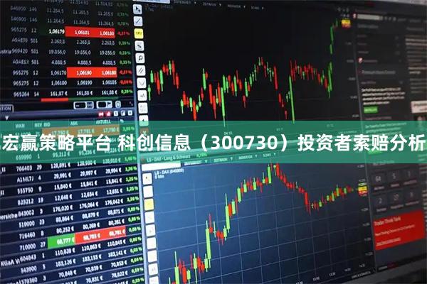 宏赢策略平台 科创信息（300730）投资者索赔分析