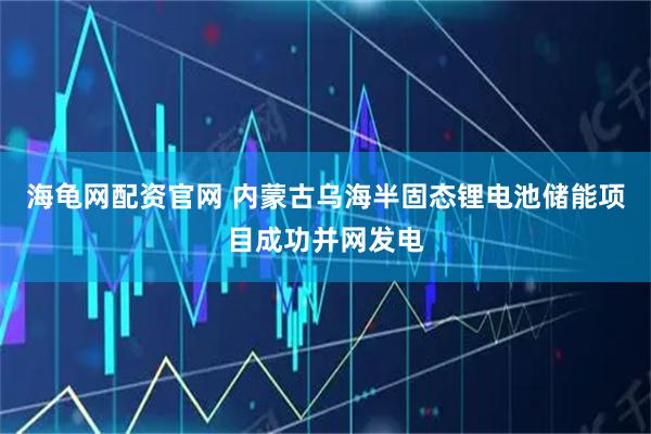 海龟网配资官网 内蒙古乌海半固态锂电池储能项目成功并网发电